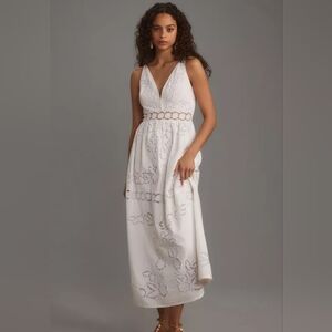 Vineet Bahl V-Neck Floral dress